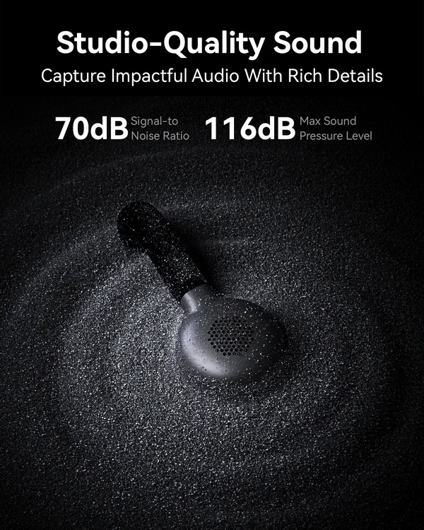 Hollyland - Lark M2S Combo Lavalier Wireless Microphone - Grey