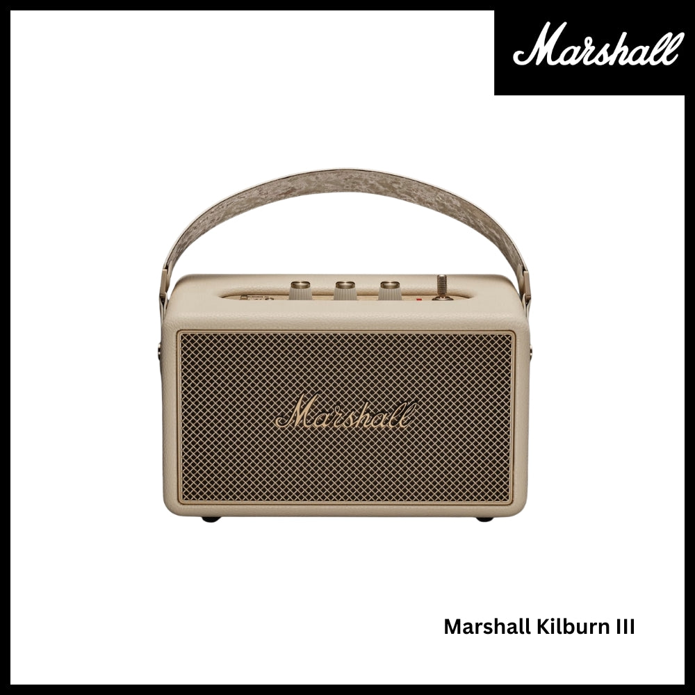 Marshall - Kilburn 3 Bluetooth Speaker - Cream