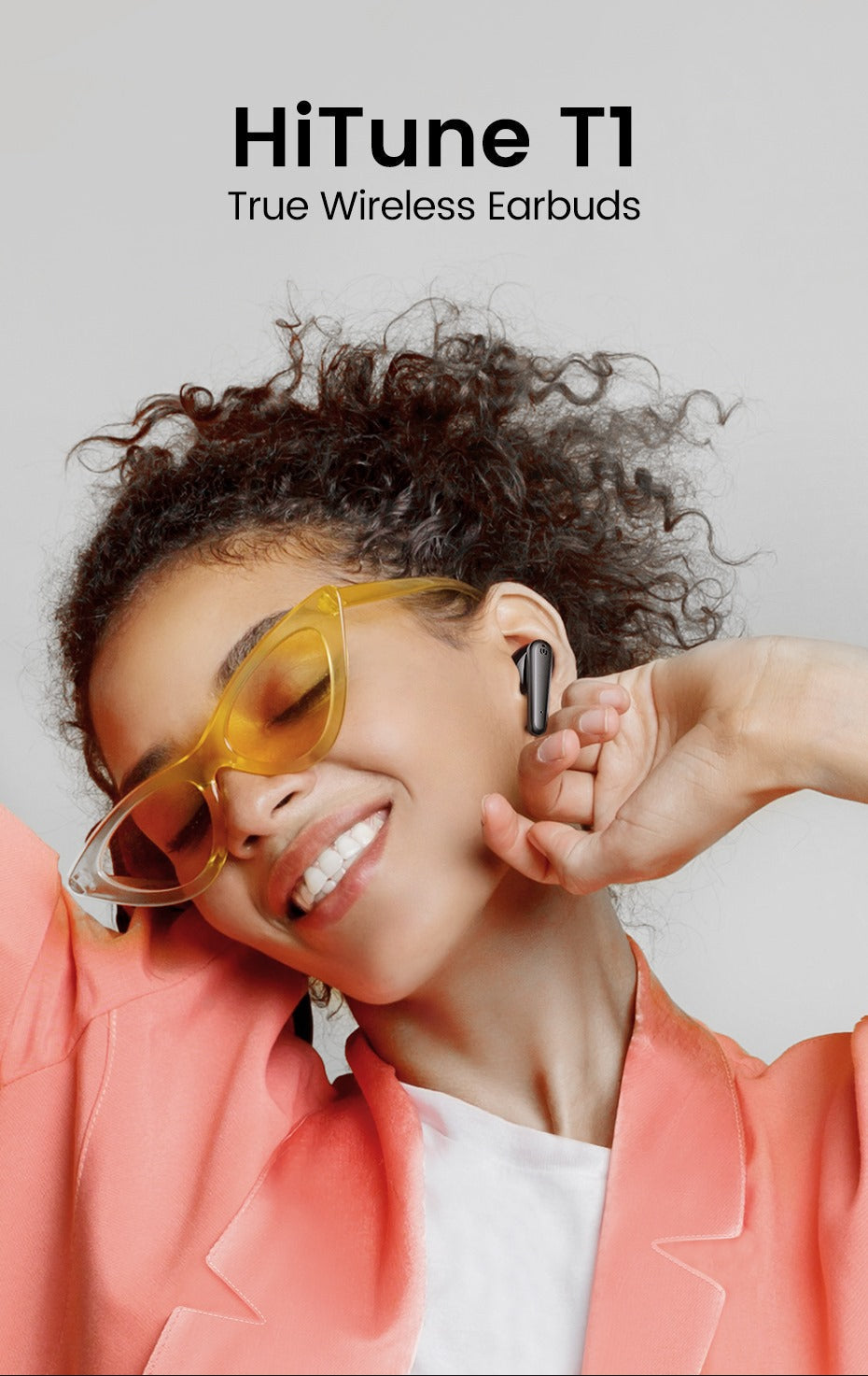 Ugreen WS111 HITUNE T1 4mic True Wireless Earbud - Black