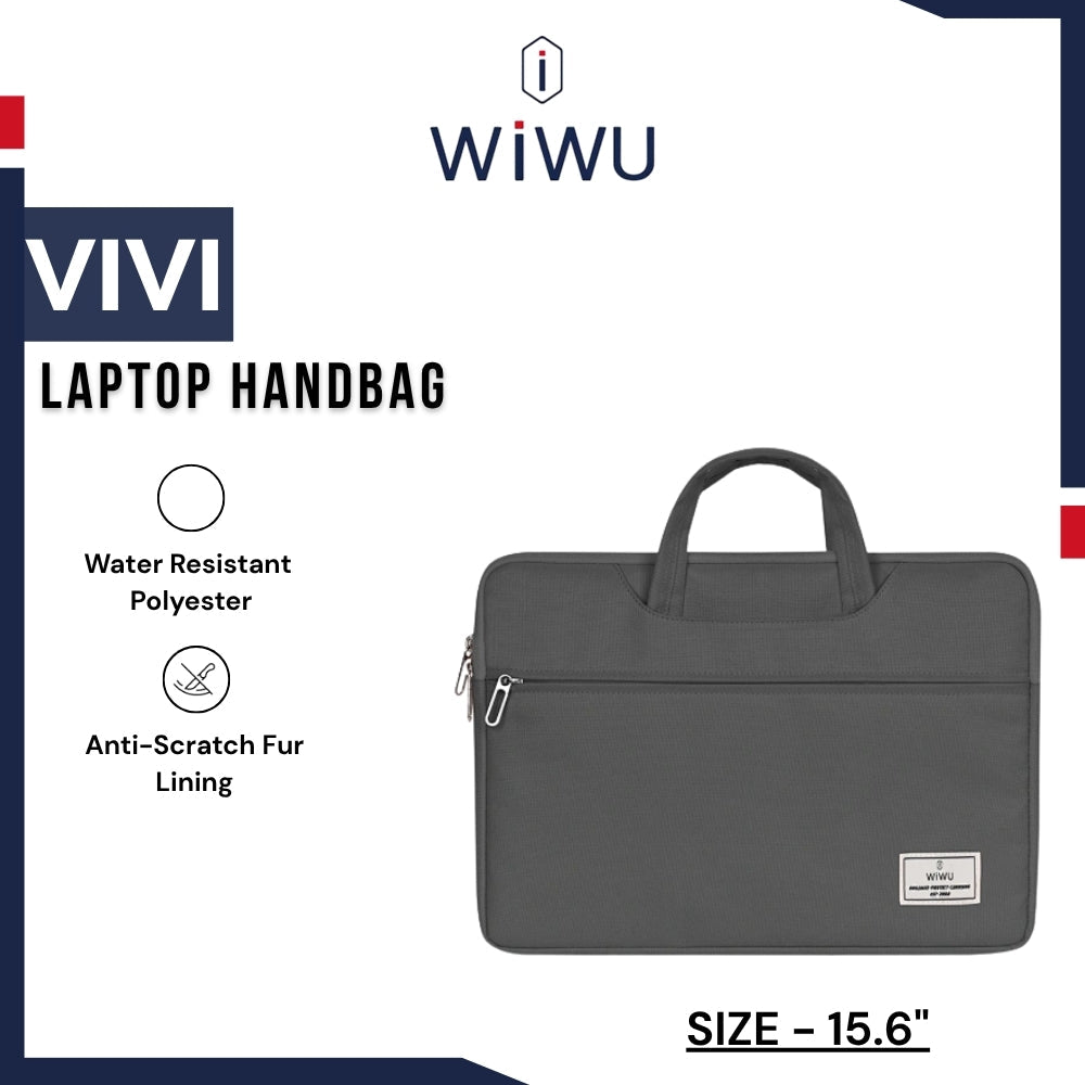 WIWU - ViVi Laptop Handbag (15.6") - Grey