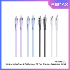 REMAX - RC-C150 C-L Bintrai Series Type-C to Lightning Fast Charging Data Cable ( 30W ) - White