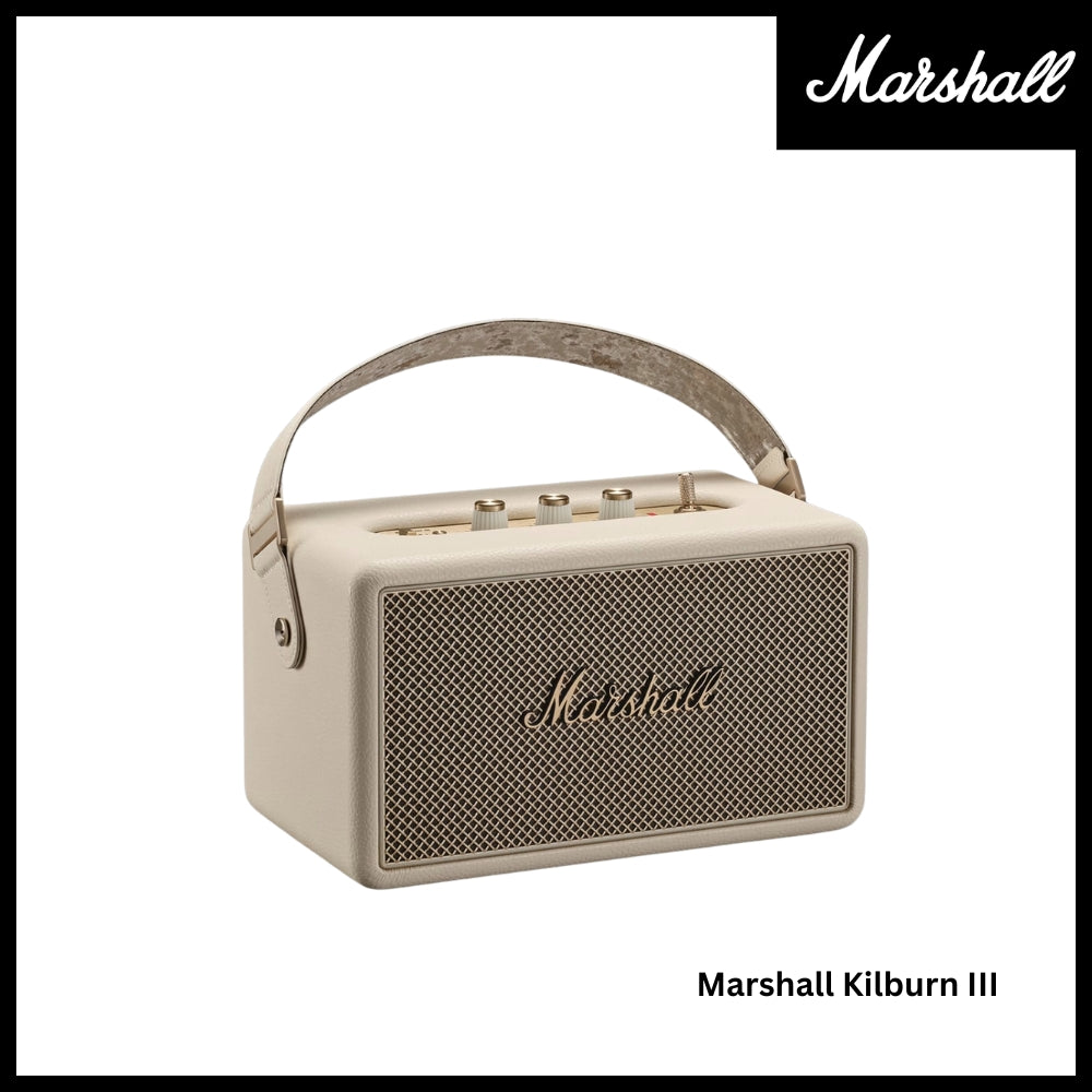 Marshall - Kilburn 3 Bluetooth Speaker - Cream