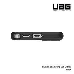UAG - Civilian Case For Samsung Galaxy S26 Ultra - Black