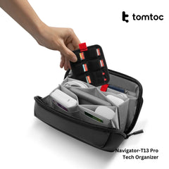 TOMTOC - Navigator-T13 Pro Tech Organizer ( M / 2.4L ) - Black