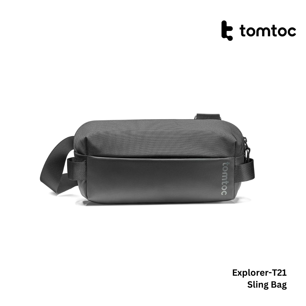 TOMTOC -  Explorer-T21 Sling Bag S ( 8.3 Inch / 3L ) - Black