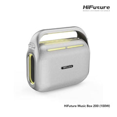 HiFuture - Music Box 200 Bluetooth Wireless Speaker ( 100W ) - Silver