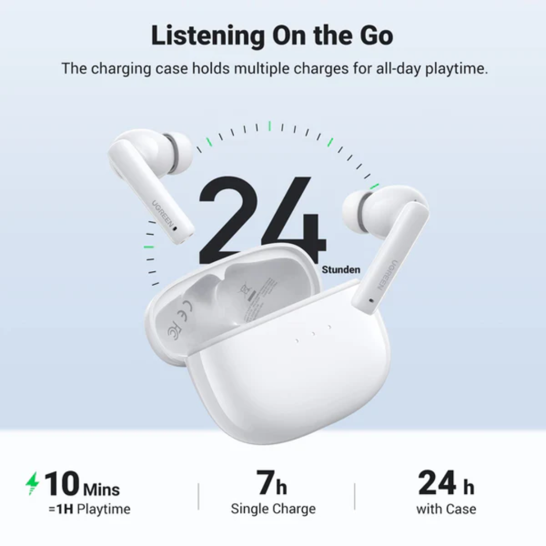 UGREEN HiTune T3 Wireless Bluetooth Earbuds (Active Noise Cancelling)