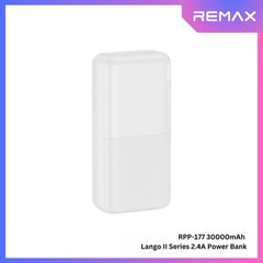 REMAX - RPP-177 Lango II Series 30000mah 2.4A Power Bank - White