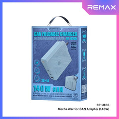 REMAX - RP-U106 Mecha Warrior GAN Adapter ( 140W ) - White