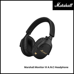 Marshall Monitor 3 A.N.C Headphone - Black