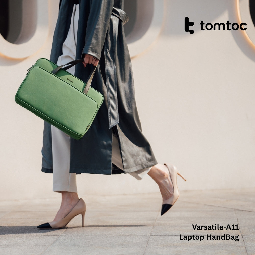 Tomtoc - Versatile-A11 Laptop Handbag ( 13.5 -14 Inch ) - Green