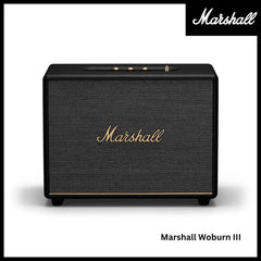 Marshall - Woburn 3 Bluetooth Homeline Speaker - Black