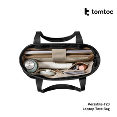 TOMTOC - Versatile-T23 Laptop Tote Bag ( 16 Inch / 12.5L ) - Black