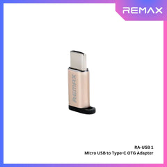 REMAX RA-USB1 Micro USB to Type-C - Gold