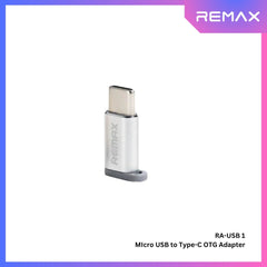 REMAX RA-USB1 Micro USB to Type-C - Silver