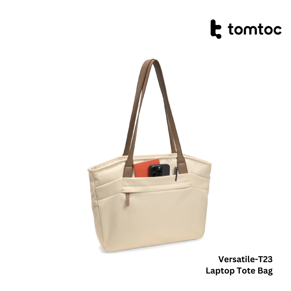 TOMTOC - Versatile-T23 Laptop Tote Bag ( 16 Inch / 12.5L ) - Khaki