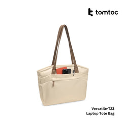 TOMTOC - Versatile-T23 Laptop Tote Bag ( 16 Inch / 12.5L ) - Khaki