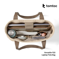 Tomtoc - Versatile-T23 Laptop Tote Bag ( 16 Inch / 12.5L ) - Khaki