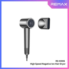 REMAX - RS-HD06 High Speed Negative ION Hair Dryer (3M) - Grey