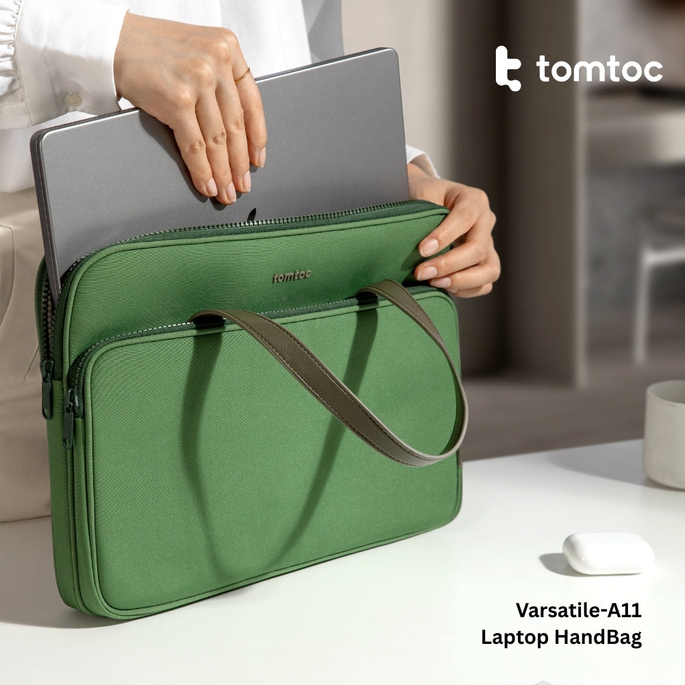 Tomtoc - Versatile-A11 Laptop Handbag ( 13.5 -14 Inch ) - Green