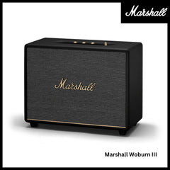 Marshall - Woburn 3 Bluetooth Homeline Speaker - Black