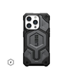 UAG iPhone 15 Pro Monarch Pro Series - Keveler Silver