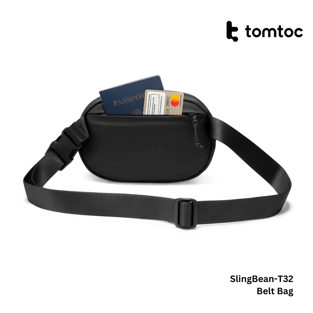 Tomtoc - SlingBean-T32 Belt Bag ( 1.5L ) - Black