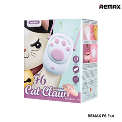 REMAX F6 Cat Claw Neckband Fan - Yellow