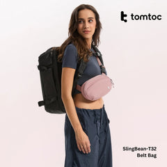 TOMTOC - SlingBean-T32 Belt Bag ( 1.5L ) - Pink