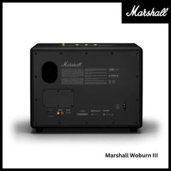 Marshall - Woburn 3 Bluetooth Homeline Speaker - Black