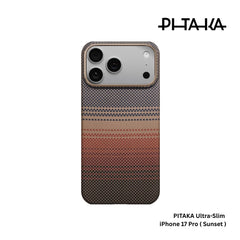 PITAKA - Ultra-Slim Case For iPhone 17 Pro - Sunset