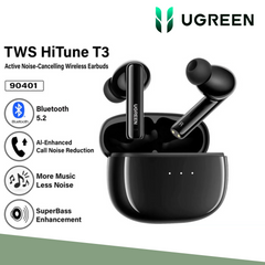 UGREEN HiTune T3 Wireless Bluetooth Earbuds (Active Noise Cancelling)