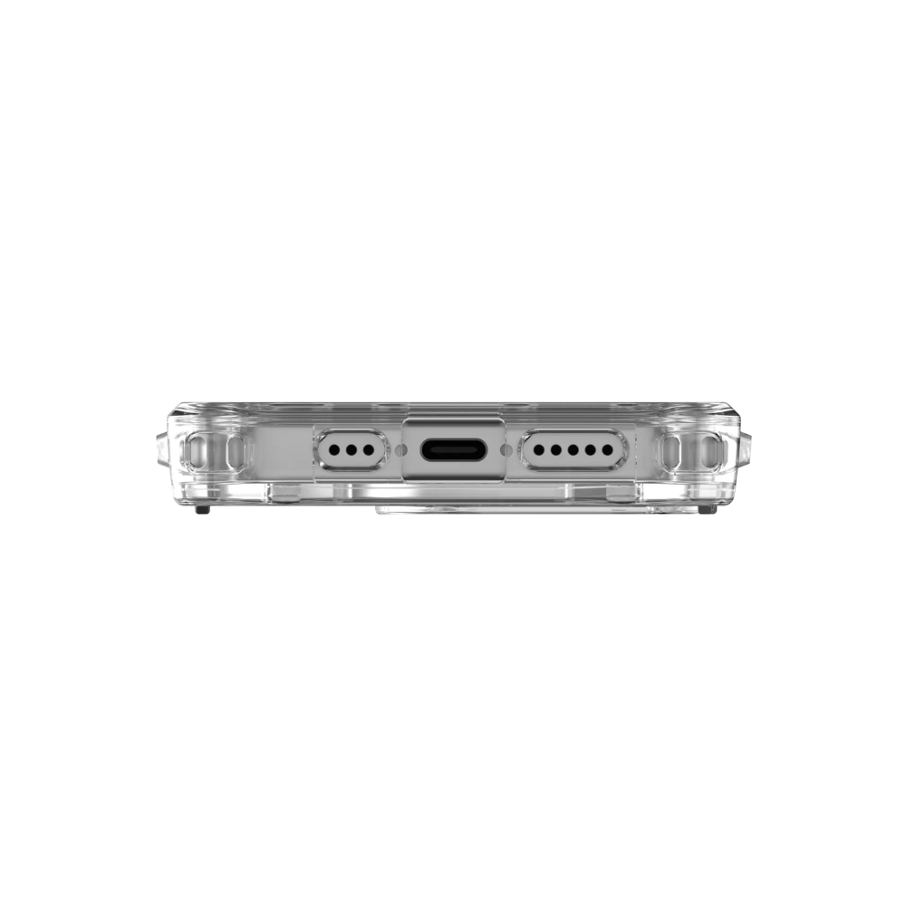 UAG iPhone 15 Pro Case Plyo Magsafe Series - (Ice/Silver)