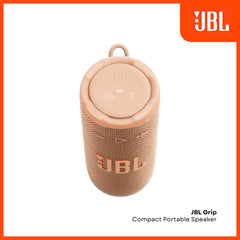 JBL - Grip Compact Portable Bluetooth Speaker - Orange