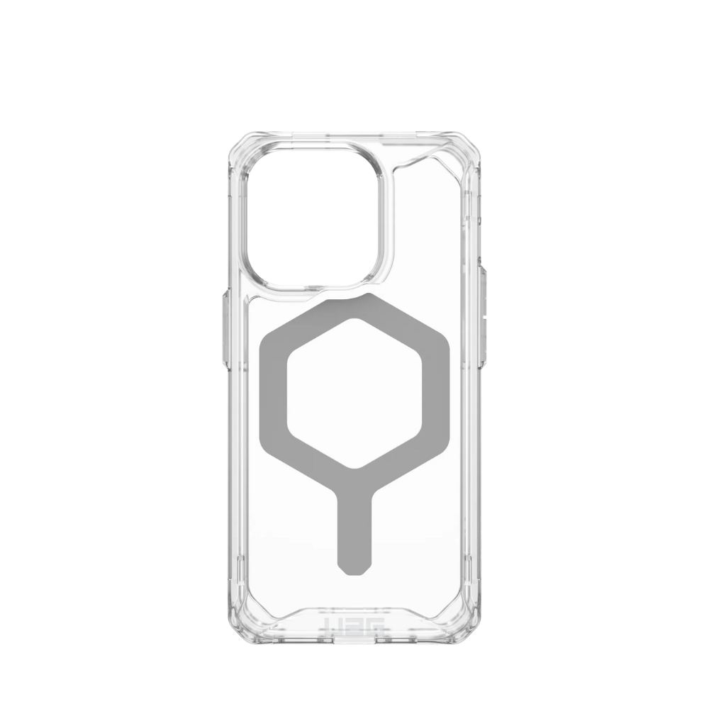 UAG iPhone 15 Pro Case Plyo Magsafe Series - (Ice/Silver)