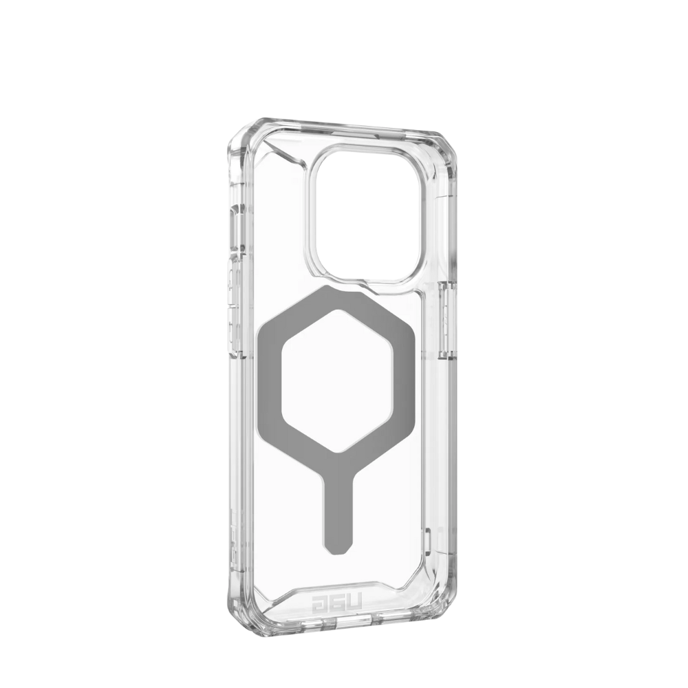 UAG iPhone 15 Pro Case Plyo Magsafe Series - (Ice/Silver)