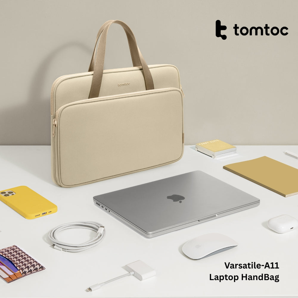 Tomtoc - Versatile-A11 Laptop Handbag ( 13.5 -14 Inch ) - Khaki
