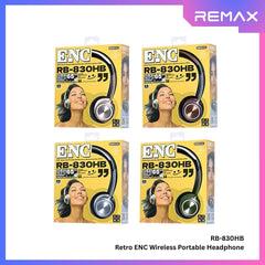 REMAX - RB-830HB Retro Wireless Portable Headphone - Green