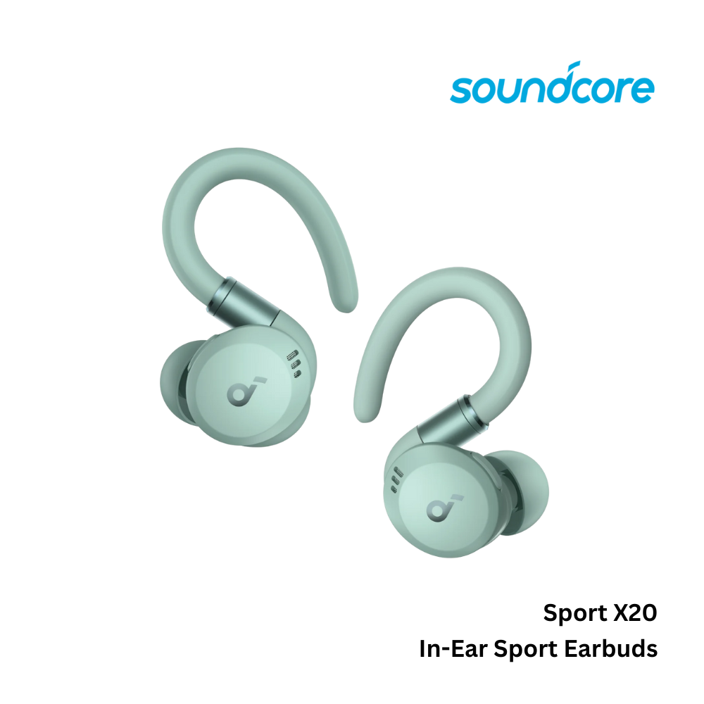ANKER - SOUNDCORE SPORT X20 In-Ear Sport Earbuds - Green
