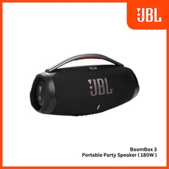 JBL - BoomBox 3 Bluetooth Portable Speaker ( 180W ) - Black