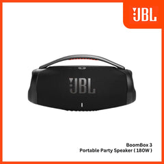 JBL - BoomBox 3 Bluetooth Portable Speaker ( 180W ) - Black