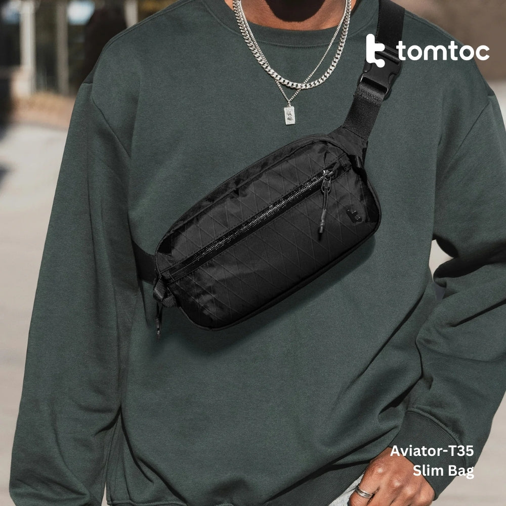 TOMTOC - Aviator-T35 Sling Bag ( 2.5L ) - Black