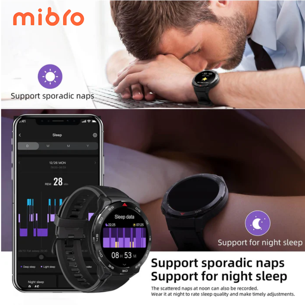 Mibro - Smart Watch GS Pro Global - Black