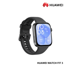 HUAWEI- Watch Fit 3 Smart Watch - Black