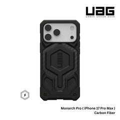 UAG - Monarch Pro Case For iPhone 17 Pro Max - Carbon Fiber