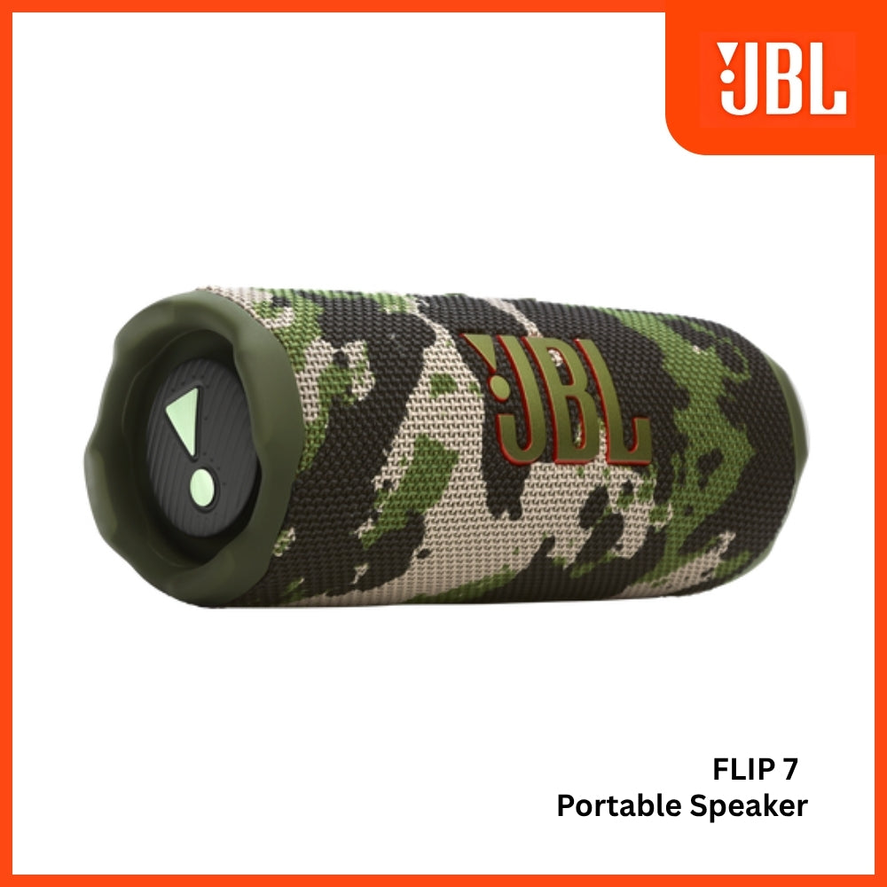 JBL - FLIP 7 Portable Bluetooth Speaker - Squad