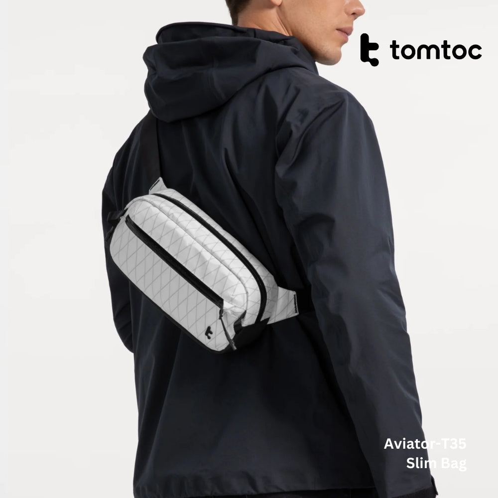 TOMTOC - Aviator-T35 Sling Bag ( 2.5L ) - White