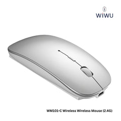 WIWU - WM101-C Wimice Lite Wireless Mouse ( 2.4G ) - Silver