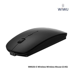 WIWU - WM101-C Wimice Lite Wireless Mouse ( 2.4G ) - Black