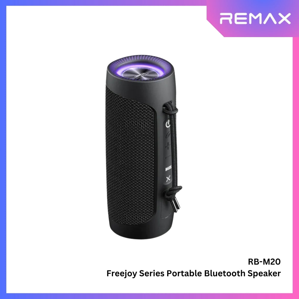 REMAX RB-M20 Freejoy Series Portable Wireless Bluetooth Speaker - Black